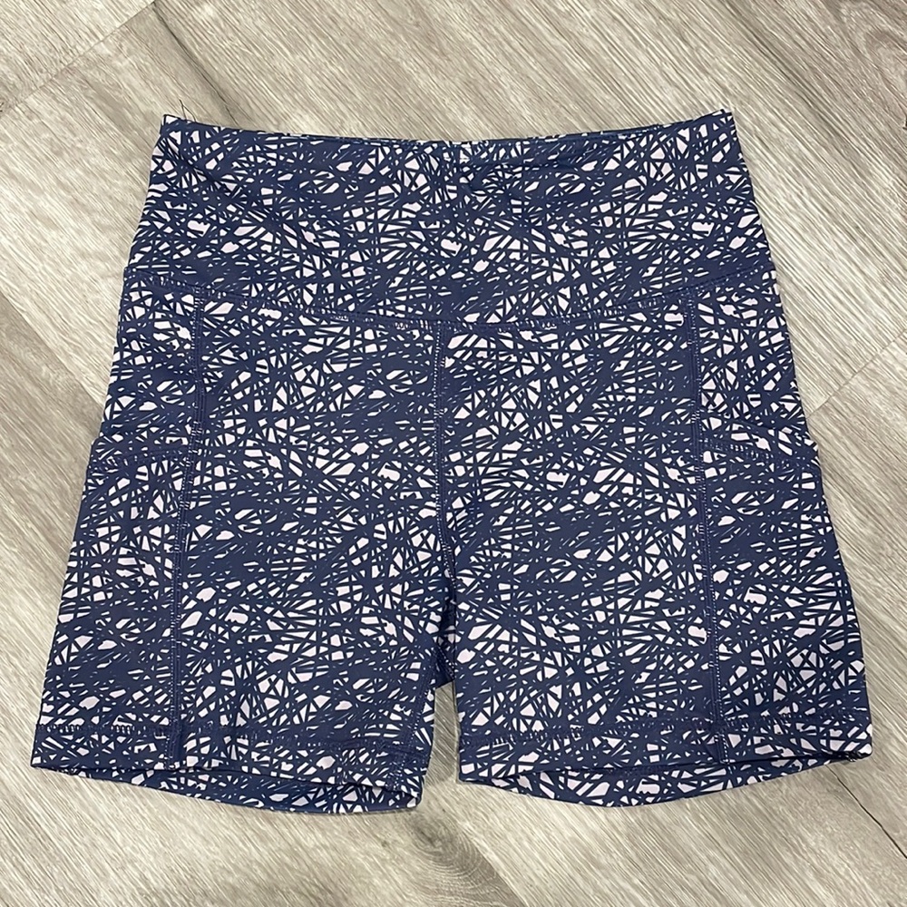 Senita Purple Web Rio Shorts